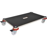 WAGNER Transport dolly MM 1370 I 60 x 40 cm - voor zware transportkisten met gevoelige inhoud I draagvermogen 200 kg I anti-slip, wandvriendelijk & afsluitbaar - 20137001