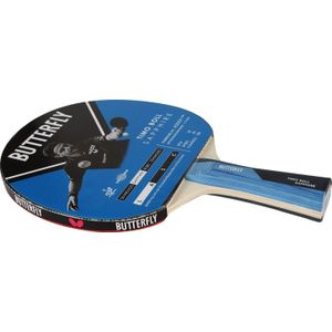 Butterfly Timo Boll Sapphire Tafeltennisracket, Addoy-coating ITTF-gecertificeerd voor wedstrijden met 1,7 mm spons, voor spelers