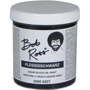 Bob Ross - Liquid Black Oilpaint - Zwart - 250ml