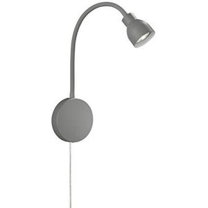 Fischer & Honsel Bedlamp Flex 1xGU10 max. 10W grijs 35cm