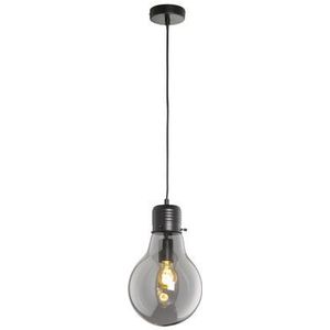 Fischer&Honsel Louis hanglamp, metaal, 40 W, zwart