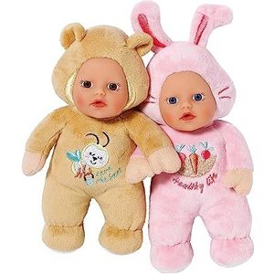 BABY born Cutie for Babies - Beer of Konijn - Babypop 18 cm