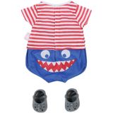 Baby Born Puppenkleidung Bath Pyjamas & Clogs blau, 43 cm