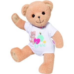 Sourcing - Baby Born Knuffelbeer - Zacht Pluche - Knuffelvriend voor Kinderen