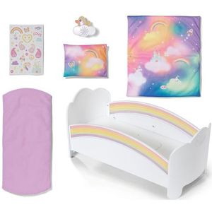 BABY born Regenboogbed - Met slaapliedje