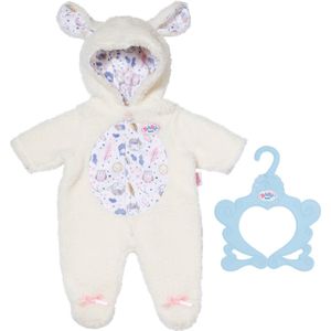 BABY born - Onesie - Schaapje - Pluchen - Voor Pop van 43 cm