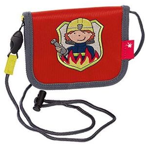 Sigikid Borsttas Frido Firefighter halsband, 12 centimeter, rood (blauw/rood)