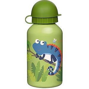 SIGIKID 25091 drinkfles Chameleon OnTour kinderfles meisjes en jongens, accessoires, aanbevolen vanaf 3 jaar, groen, 350 ml