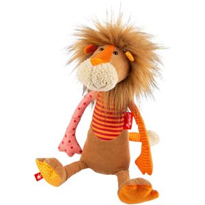 Sigikid - Patchwork Sweety - Knuffeldier - Zittende Leeuw - Pluche - Kleurrijke Materiaalmix