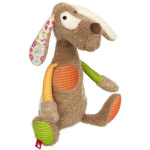 Sigikid - Patchwork Sweety - Knuffeldier - Kleurrijke Materiaalmix