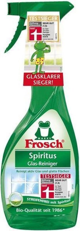 Frosch - Spiritus Glasreiniger - Verpakking van 2 Stuks - 2 x 500 ml