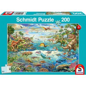 Schmidt Spiele De dinosauriërs (200 onderdelen)