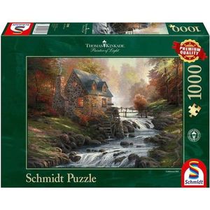 Schmidt Puzzel - Kinkade Near The Old Mill