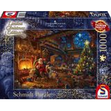Santa Claus and his elves, 1000 stukjes