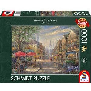 Schmidt Thomas Kinkade Café in München Puzzle, 1000 Teile