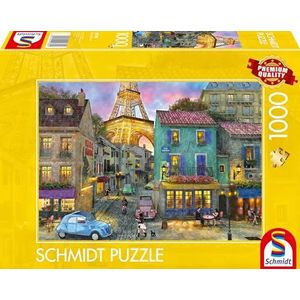 Schmidt - Puzzle - 1000 Stukken - Multicolor - Karton