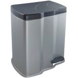 Gunnar - Pedaalemmer - Lichtzilver - Kunststof - 7L en 15L