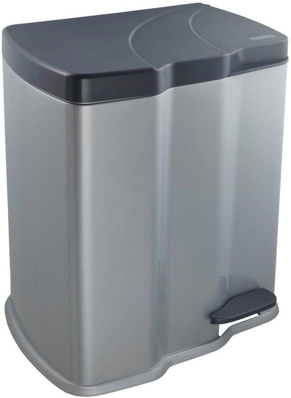 Gunnar - Pedaalemmer - Lichtzilver - Kunststof - 7L en 15L