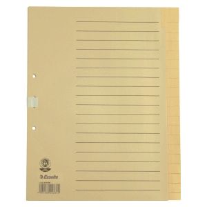 Register A4+ A-Z Papier chamois