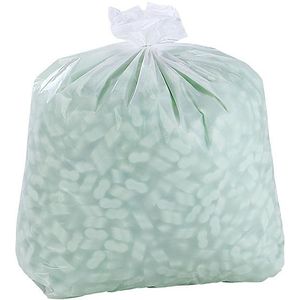 Afvalcontainerzak, LDPE, 23 µm, 60 l, b x h = 600 x 700 mm, blauw, VE = 600 stuks, vanaf 4 VE