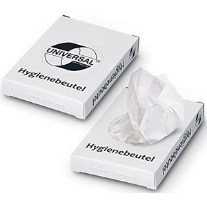 Hygienebeutel Universal, Material HDPE, mit Seitenfaltung, 750 Stück