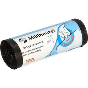 DEISS Müllbeutel UNIVERSAL PLUS® 30,0 l transparent 5 µm, 50 St.