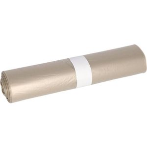 Deiss vuilniszak, ft 80 x 100 x 0,2 cm, transparant, HDPE, rol van 50 stuks