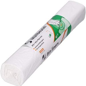 DEISS FIRST PLUS 40 rollen LDPE, 80 liter, wit, 36507