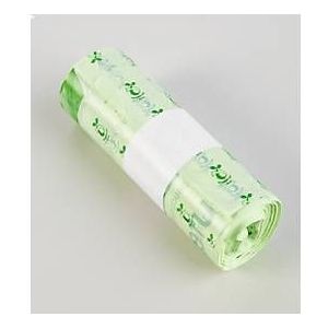 Biologisch Afbreekbare Afvalzakken | 100 Zakken | 20 Liter | BIO | 43x50 cm - Biozakken 20 Liter, Biozak, GFT Afvalzakken 20 Liter, Composteerbare Afvalzakjes 20 Liter