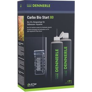 Dennerle Carbo Bio start 80 | Eenvoudig CO2 toevoegen | Voor Aquaria tot 80 Liter