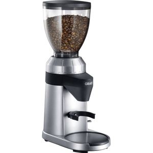 Graef Kaffeemühle "CM 800, silber", 120 W, Kegelmahlwerk, 350 g Bohnenbehälter