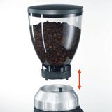 Graef Kaffeemühle Kaffeemühle CM 900, 128 W, Kegelmahlwerk, 350 g Bohnenbehälter, mit automatischer Dosierung, Aluminium Schaufelrad