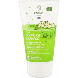 Weleda Kids 2-in-1 Shampoo & Body Wash Sprankelende Limoen