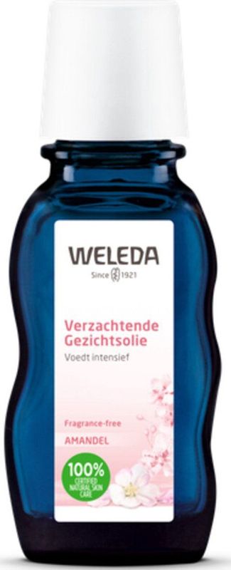 WELEDA - Verzachtende Gezichtsolie - Amandel - 50ml - 100% natuurlijk