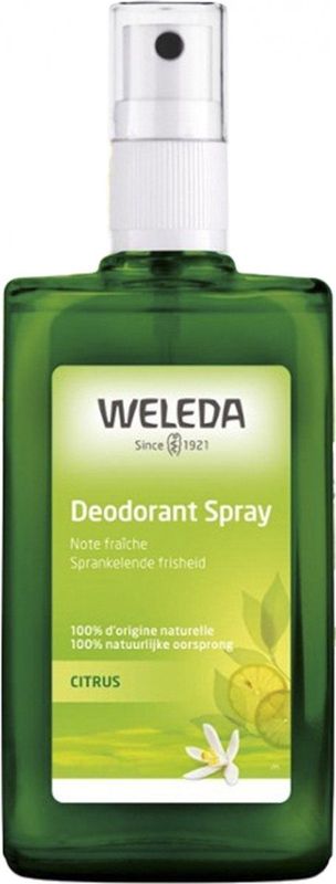 Weleda - Citrus - Deodorant Spray - 100ml - Natuurlijke Frisheid