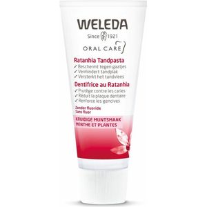 WELEDA - Tandpasta - Ratanhia - 75ml - 100% natuurlijk