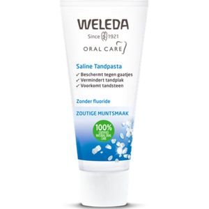 Weleda - Saline Tandpasta - Zoutkristallen - Biologisch Afbreekbaar