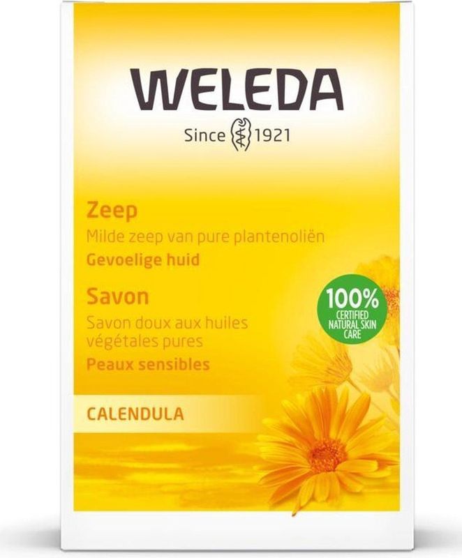 Weleda - Calendula Zeep - 100 g - Natuurlijke Ingrediënten