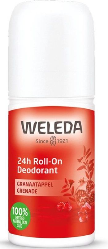 Weleda - Granaatappel Deodorant Roll-On - 50 ml - Zonder Aluminiumzouten