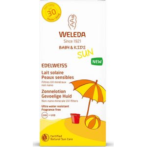 Weleda Edelweiss Zonnelotion Gevoelige Huid SPF30