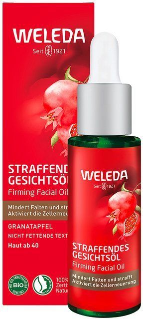 Weleda - Granaatappel - Gezichtsolie - 30 ml - Biologisch