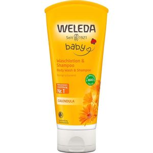 Weleda Baby and Child Shampoo en Douchegel voor Kinderen Calandula 200 ml