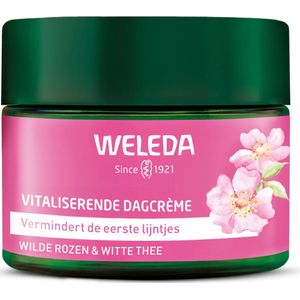 Weleda - Vitaliserende Dagcrème - Gezichtscrème - Wilde Rozen - Witte Thee