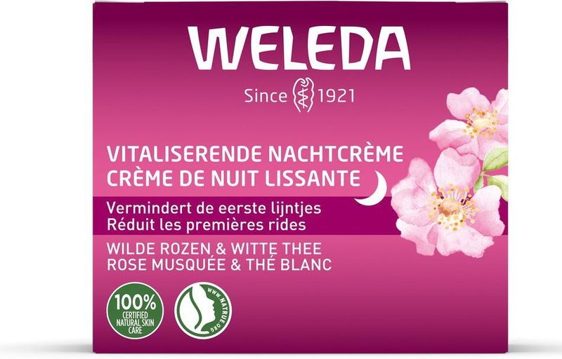 Weleda - Vitaliserende Nachtcrème - Witte Thee - 30+ Huid