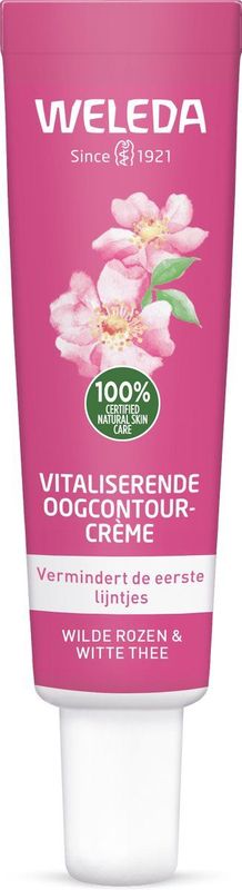 Weleda - Wilde Rozen en Witte Thee - Vitaliserende Oogcontourcrème - 12ml
