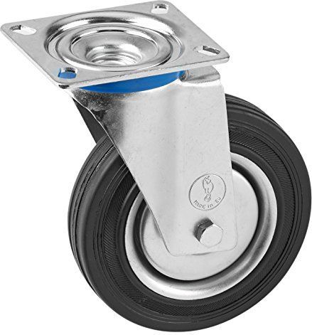 Metafranc - Zwenkwiel - Rubber - 140Mm - Voor Transport