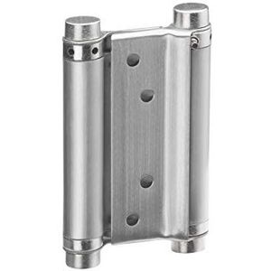 Metafranc Pendel deurband 100 mm - 2 stuks - 20 kg draagvermogen - van robuust roestvrij staal/draaideurbeslag voor draaideur/Western-beslag voor salondeuren/deurband/pendelscharnier / 311356
