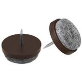 Metafranc - Viltglijders - Bruin - Ø 30 mm - 20 Stuk