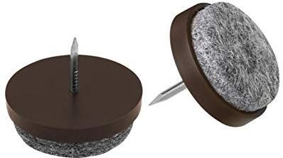 Metafranc - Viltglijders - Bruin - Ø 30 mm - 20 Stuk