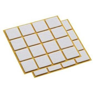 Metafranc Viltglijders - Set van 30 - Wit - Zelfklevend - Bescherming voor Meubels